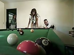 british milf nici stirling gets fucked on a pool table