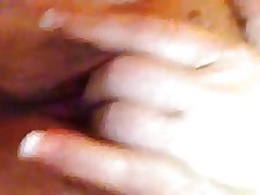 milf rubbing her juicy wet pussy for me