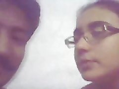 indian college girl enjoying with bf