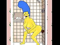 marge buys a black dildo