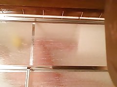 wife caught mastrbating in shower